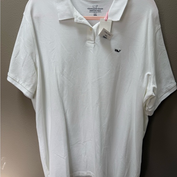 Vineyard Vines White Polo Shirt XXL- new women’s - with tag - Picture 3 of 4